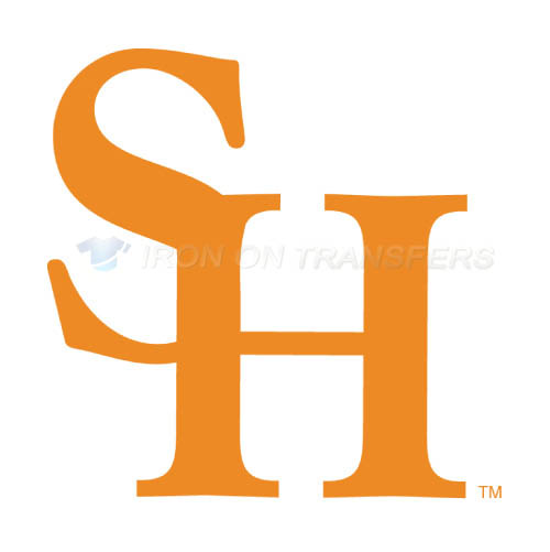 Sam Houston State Bearkats Logo T-shirts Iron On Transfers N6084 - Click Image to Close